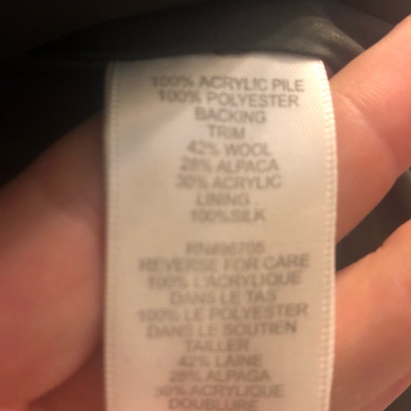 Rebecca Taylor wool alpaca and acrylic vest - Picture 7 of 8